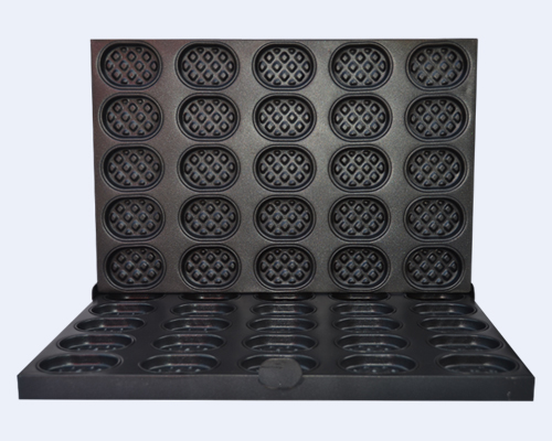 25連橢圓軟華夫面包模具