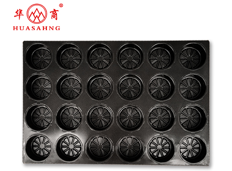 24連檸檬不粘蛋糕模具  新款不沾蛋糕烤盤(pán)