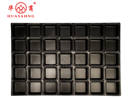 35連正方 水牛乳蛋糕 軟糯好吃 代餐蛋糕烤盤(pán) 商用烘培專屬模具